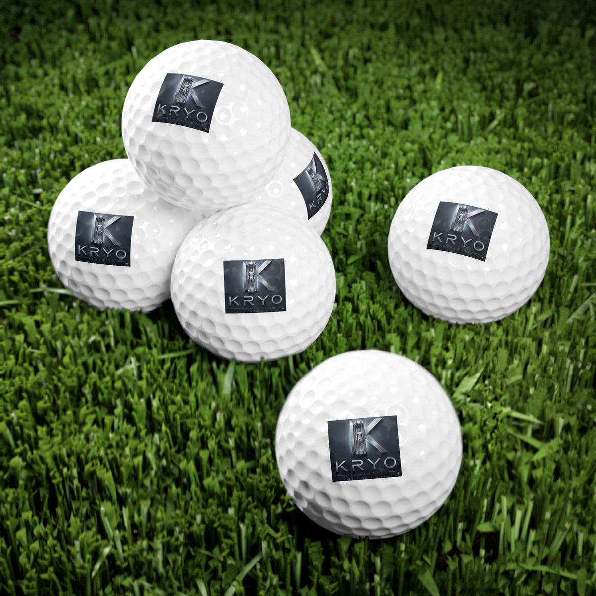 Kryo Golf Balls, 6pcs