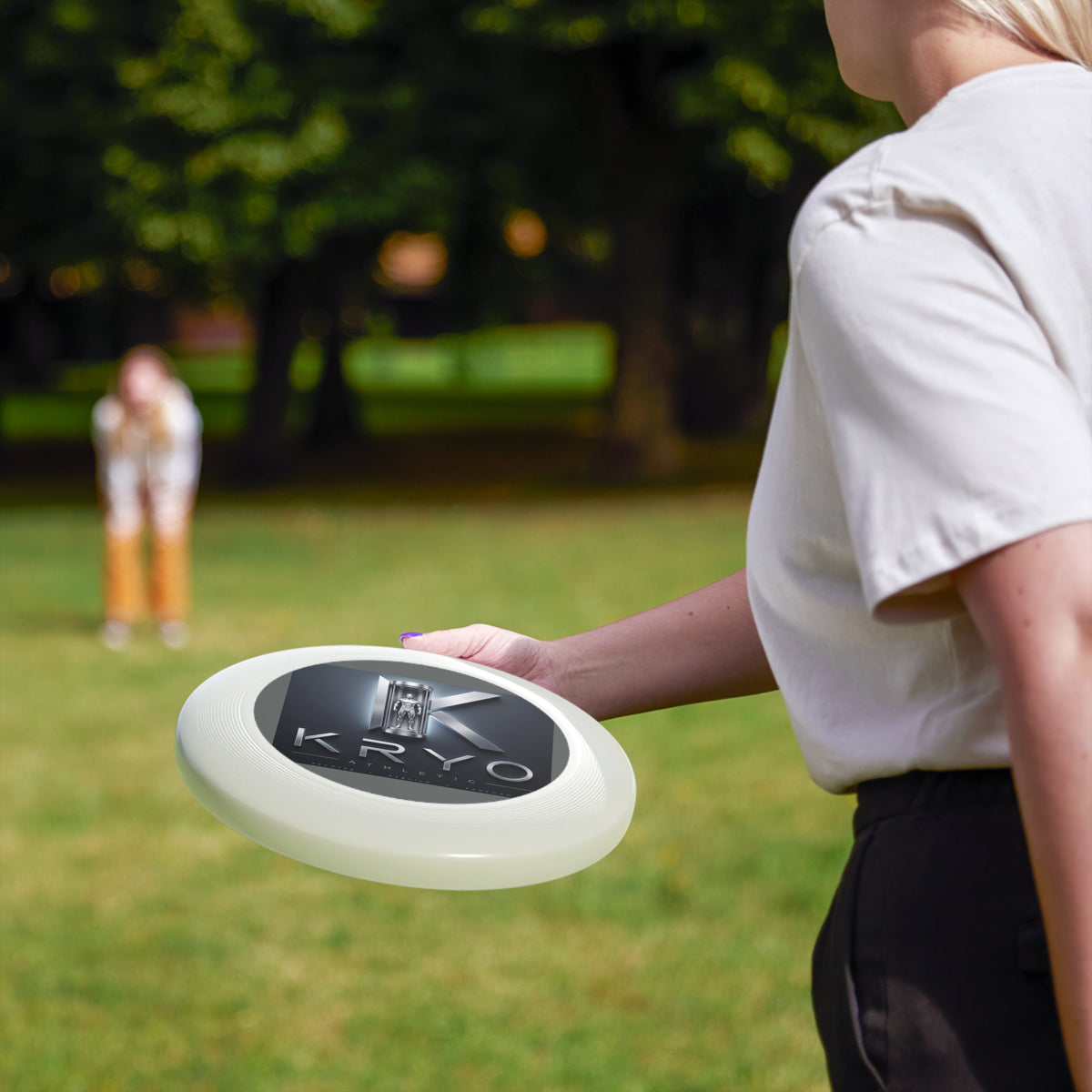 KRYO Athletic Logo Disc — Branded Sport Frisbee for Outdoor Play