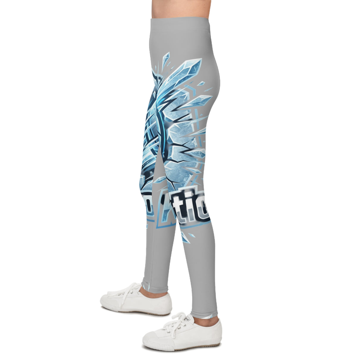 Kryo Youth Volleyball Leggings — Icy Smash Design