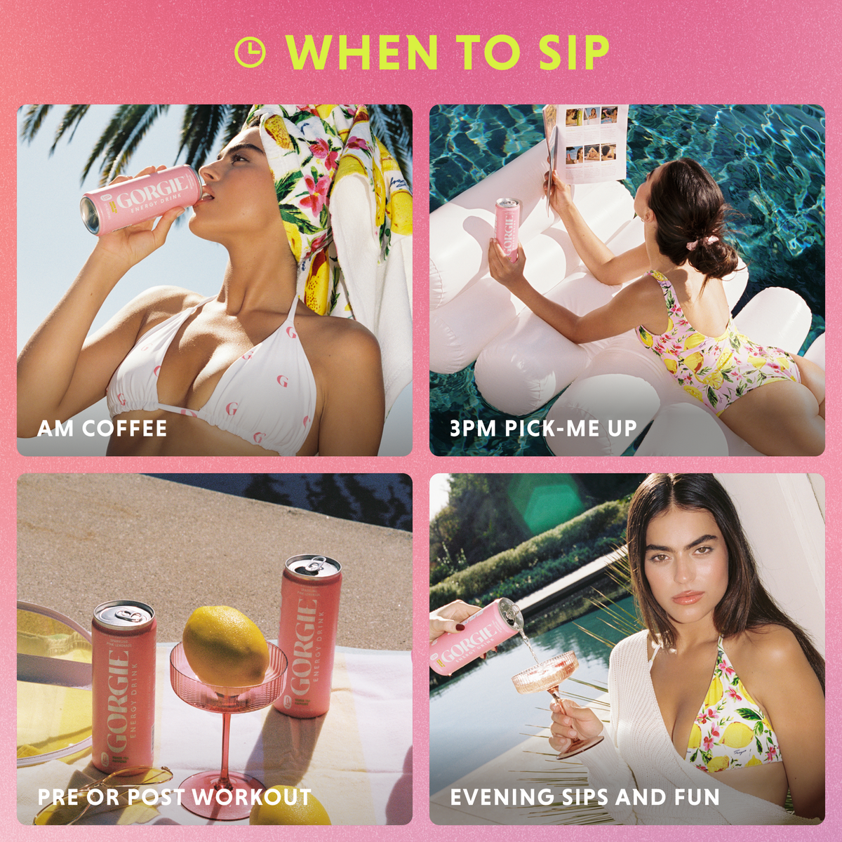 GORGIE Jordyn Jones Cherry Lime+ Tropical Punch Bundle