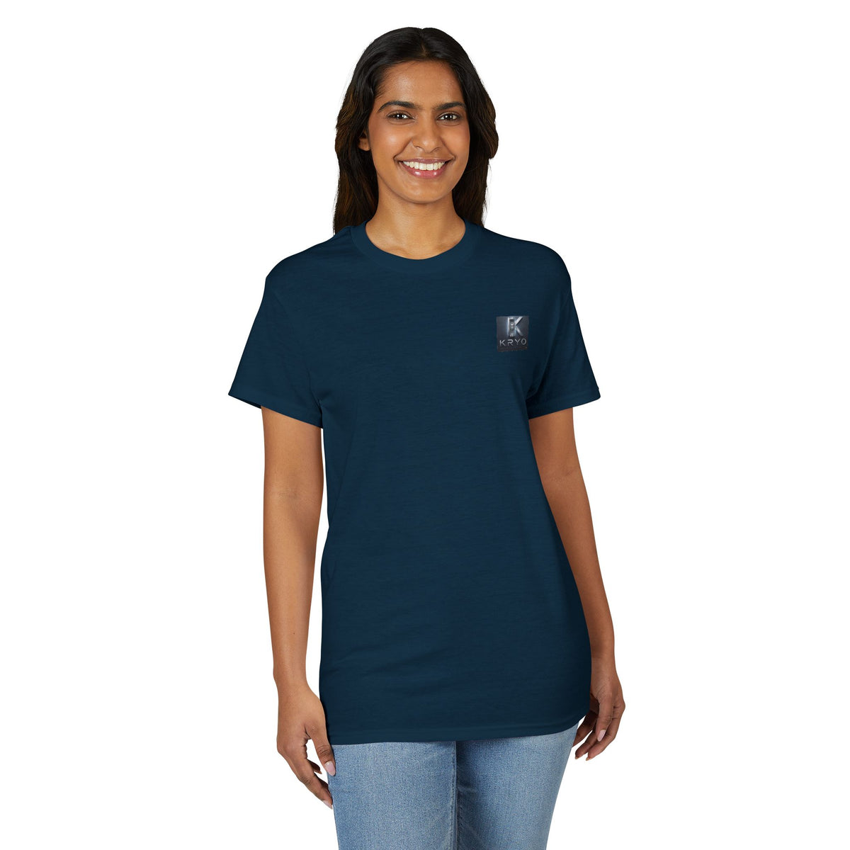 Kryo Minimalist Corner Logo T‑Shirt — Small Chest Emblem
