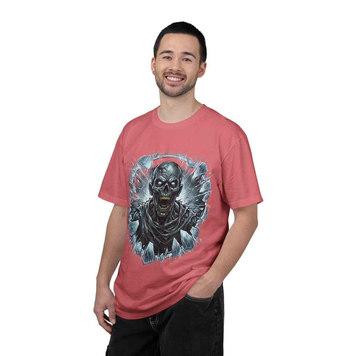 KRYO Skull Graphic T-Shirt — Horror Zombie Illustration Tee