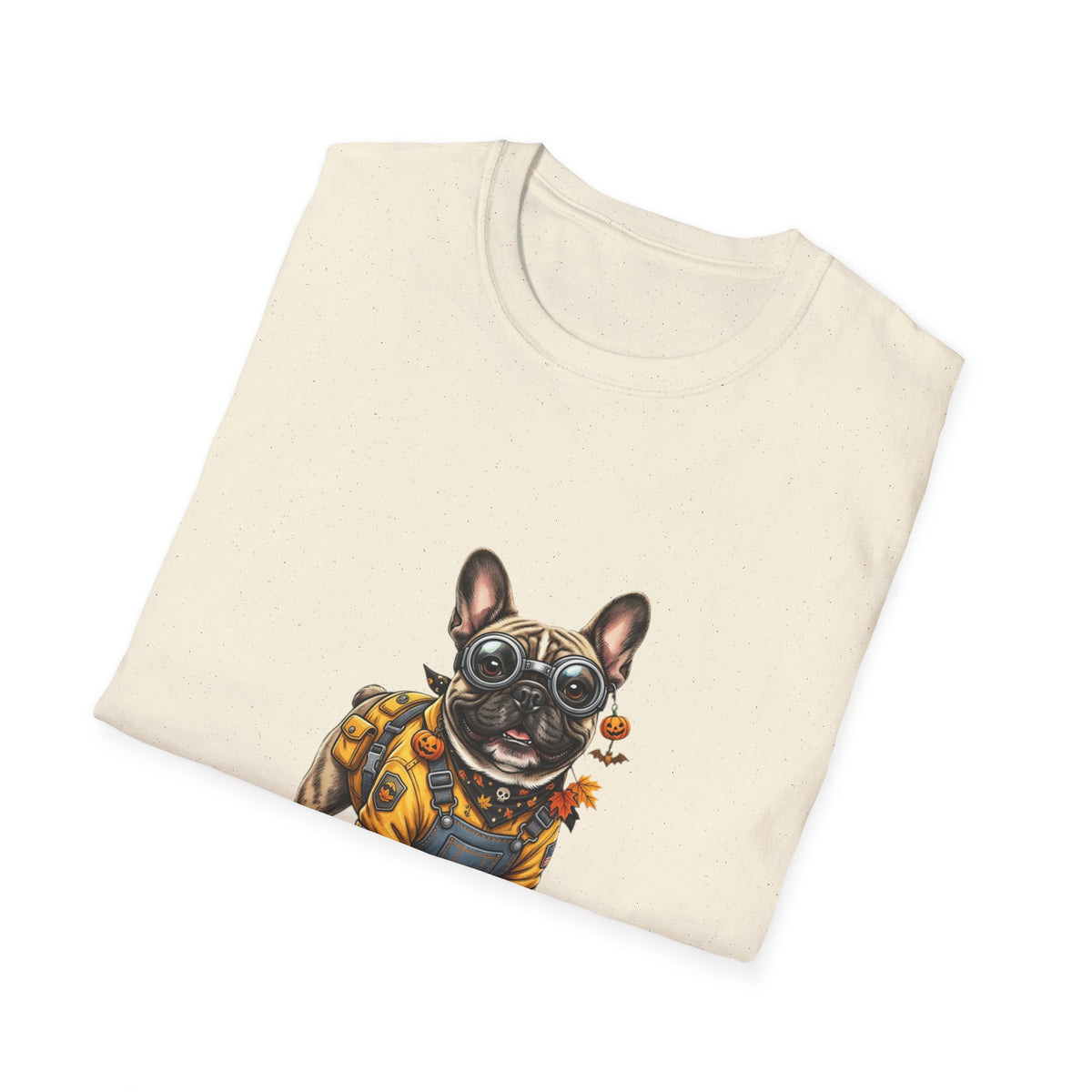 French Bulldog Graphic T-Shirt — 'Kryo' Cute Pup in Sweater Design
