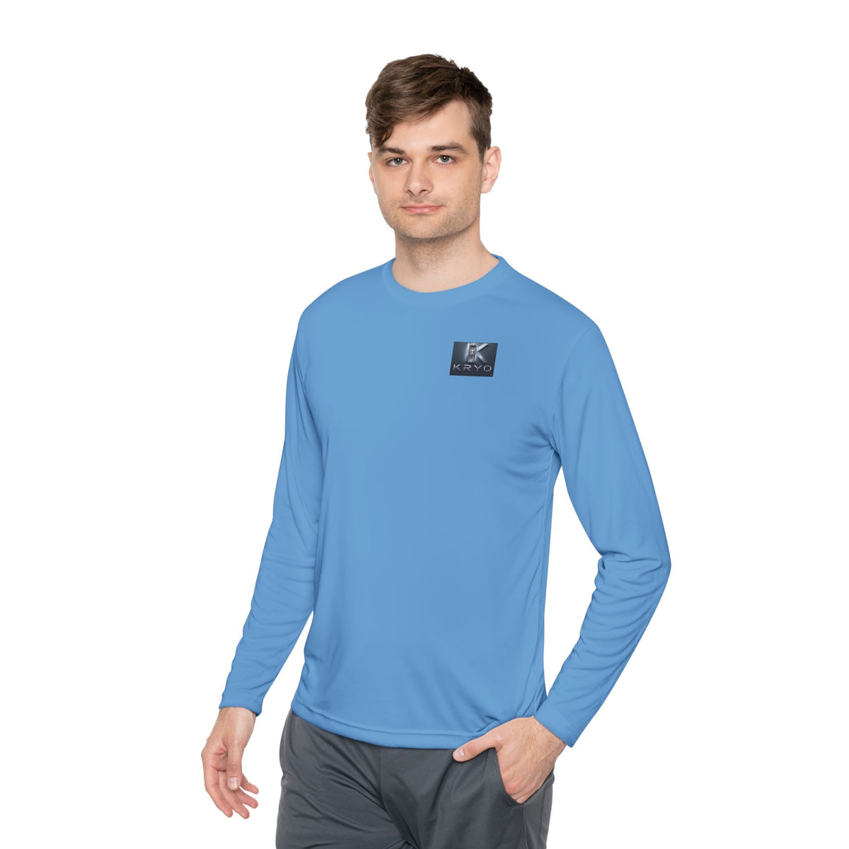 Kryo Long Sleeve Tee — 'Fear the Hustle, Keep the Chill' Graphic Basketball Design