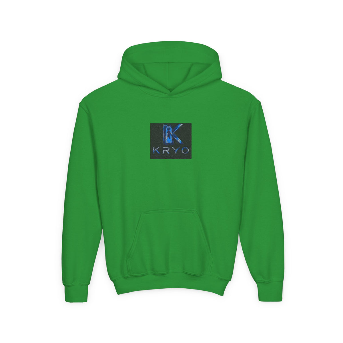 Youth Hoodie with KRYO Blue Logo — Cool Gamer Streetwear