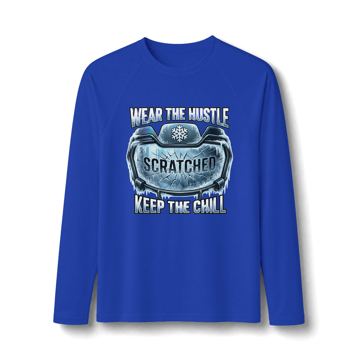 Kryo Football Keep the Chill Scratched Rashguard Long Sleeve Tee