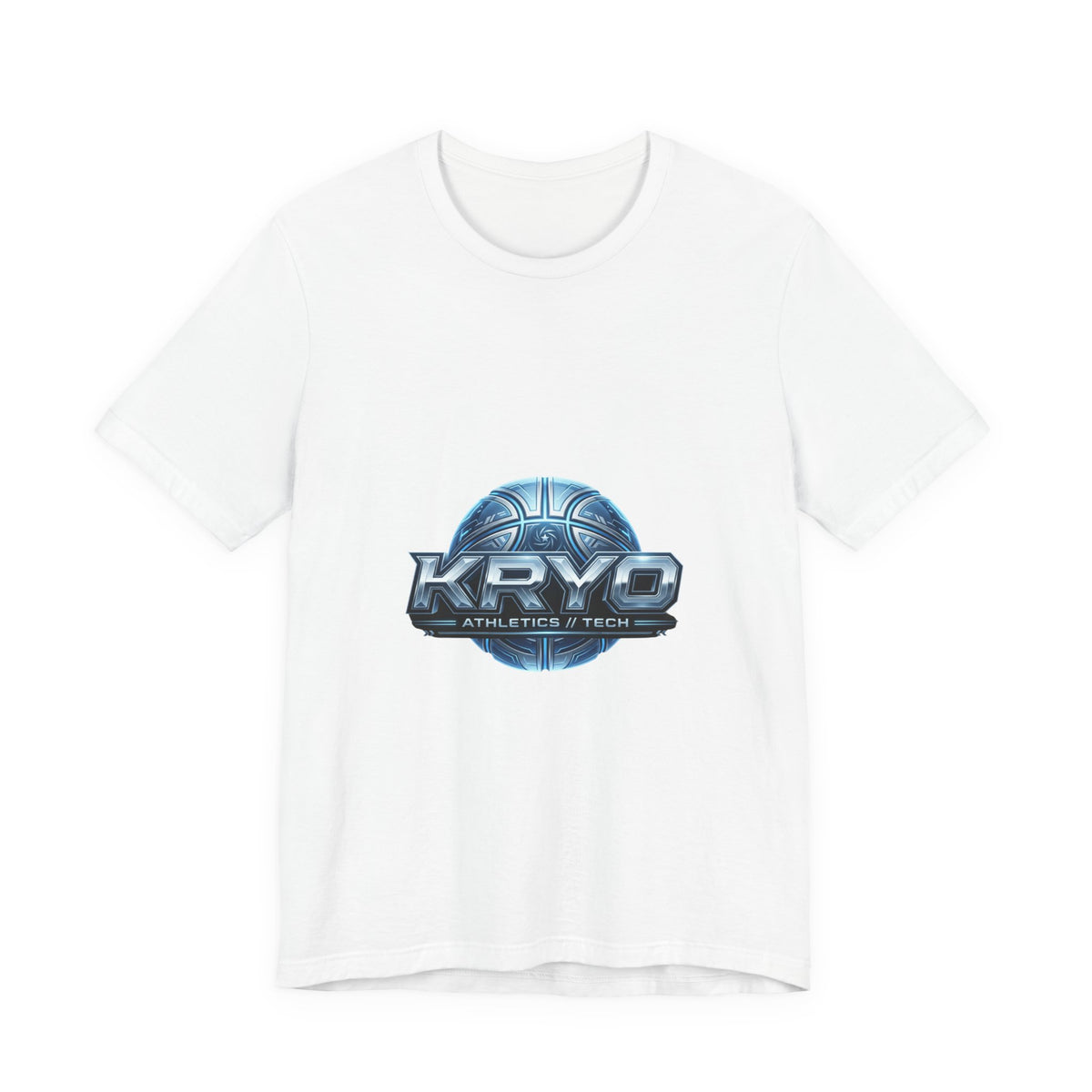 KRYO Athletic Tech Logo T‑Shirt — Futuristic Sports Graphic Tee