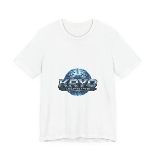 KRYO Athletic Tech Logo T‑Shirt — Futuristic Sports Graphic Tee