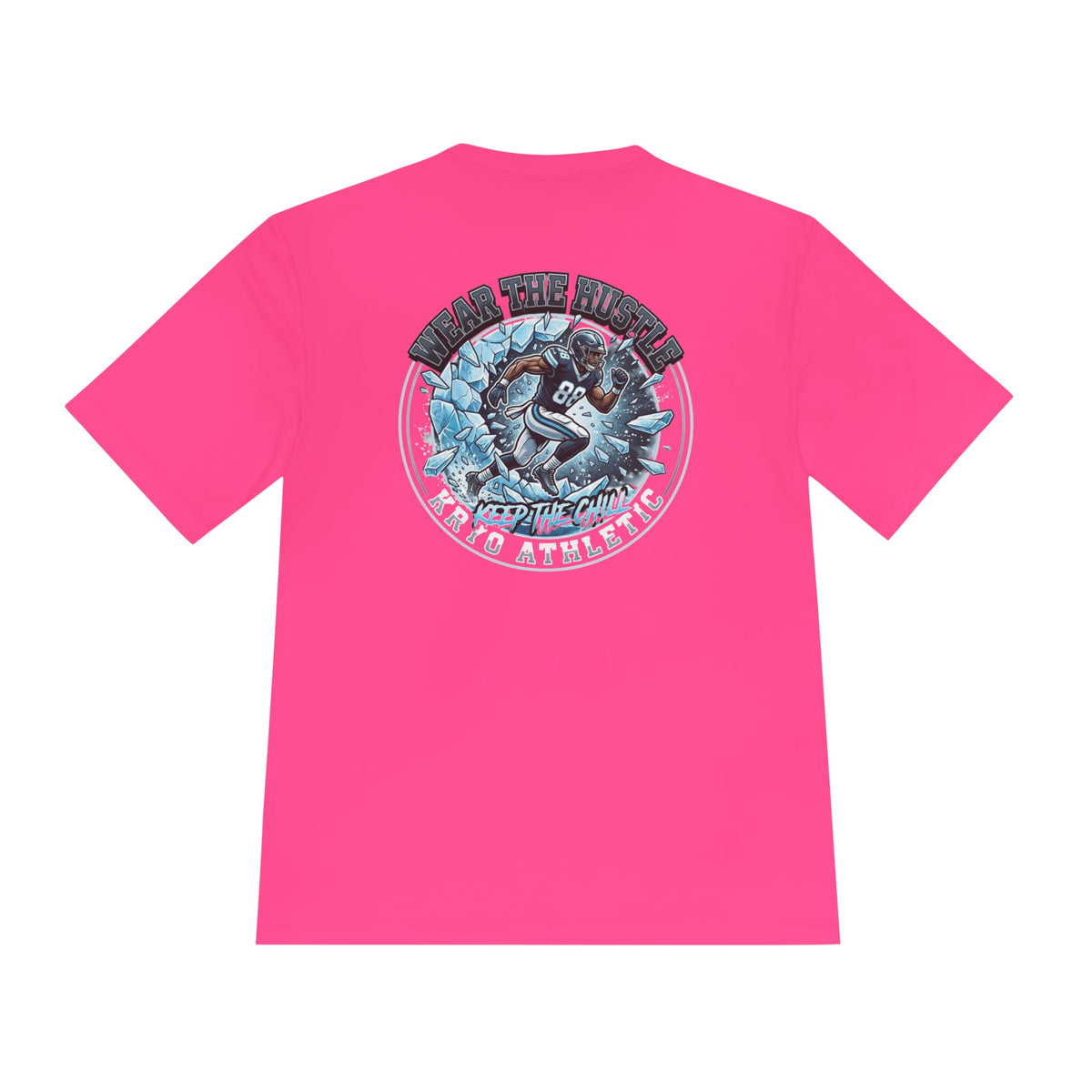 Kryo Football Icebreaker Football Tee — "Break the Ice" Sports Graphic Shirt