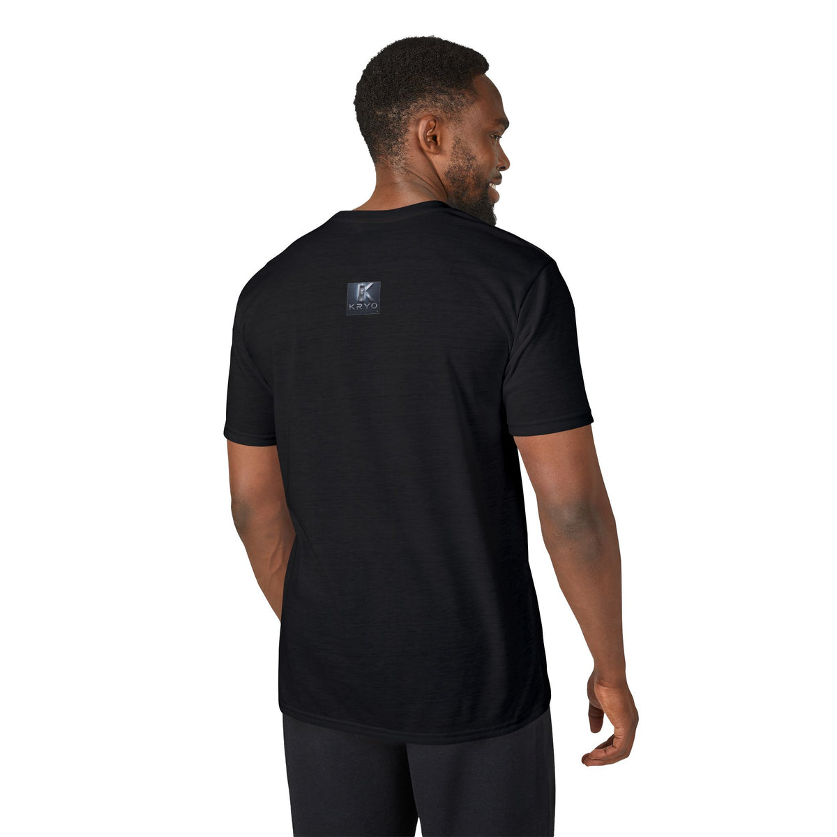 Kryo Workout Gear Motivate Performance T-Shirt — Vintage Block Letter Athletic Tee