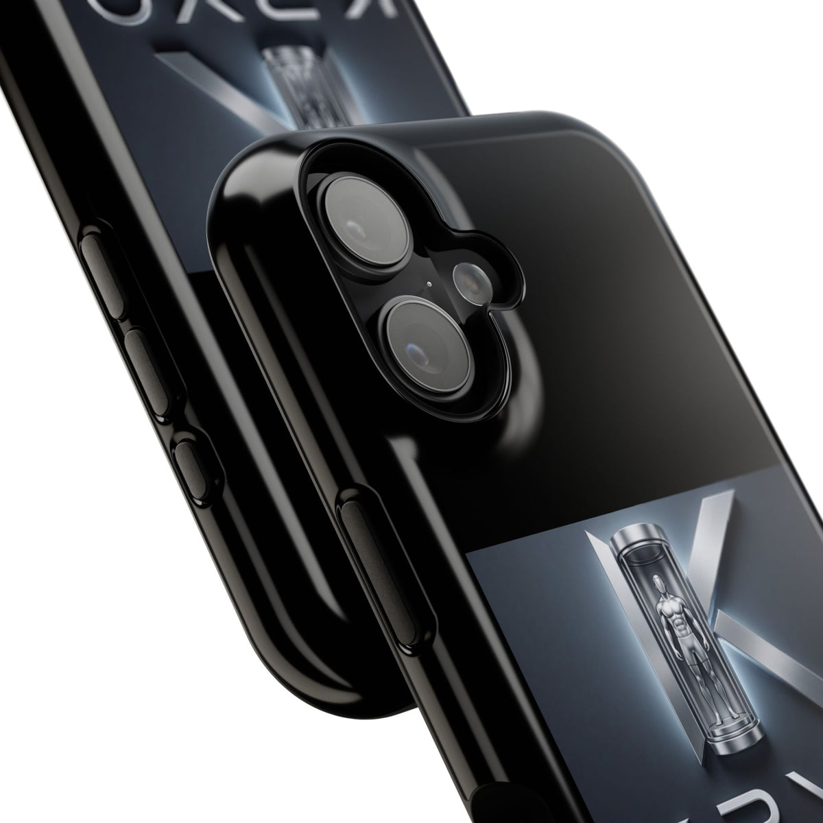 KRYO Metallic Logo Impact-Resistant Phone Case