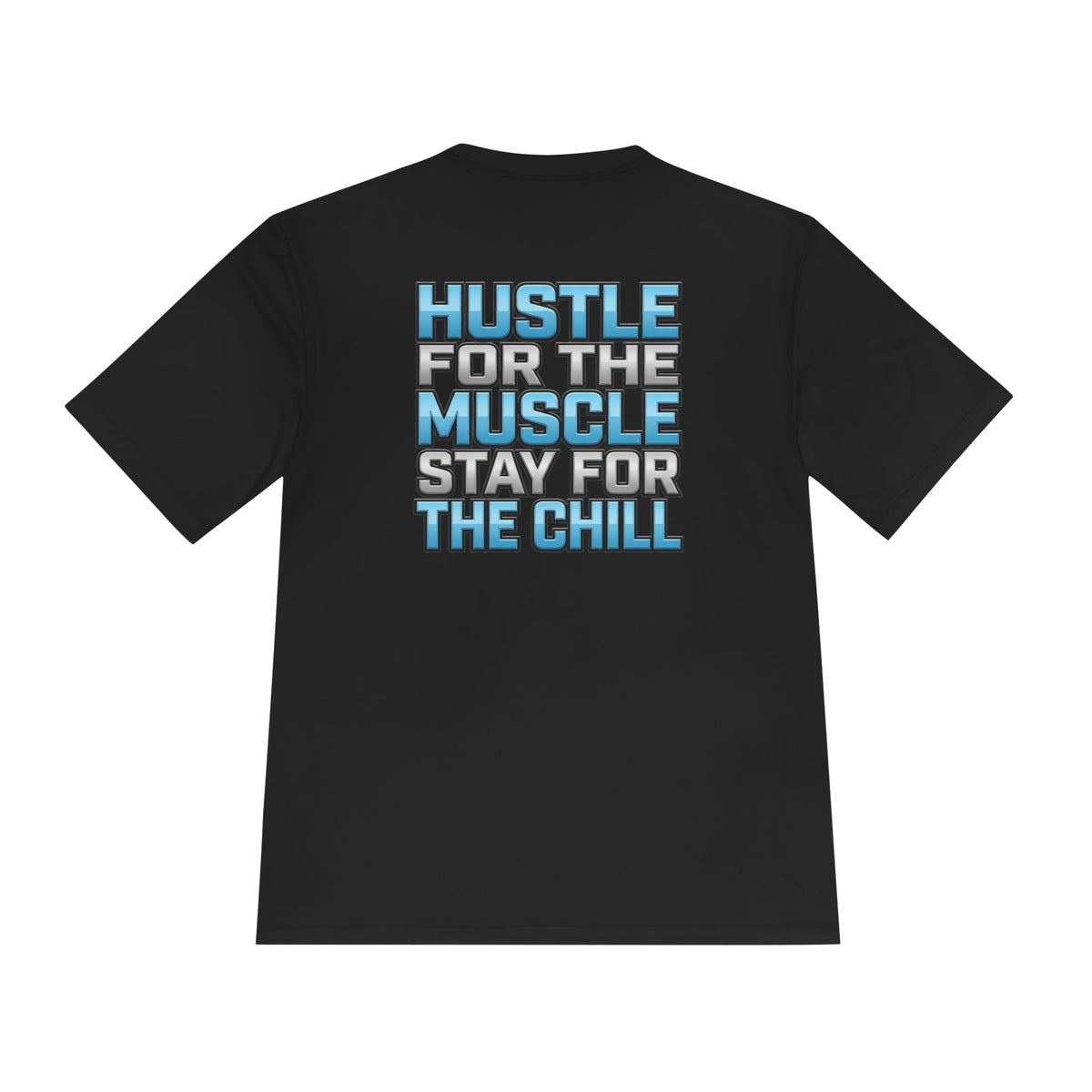 Kryo Workout Gear Hustle for the Muscle Graphic Tee — Moisture-Wicking Active Shirt