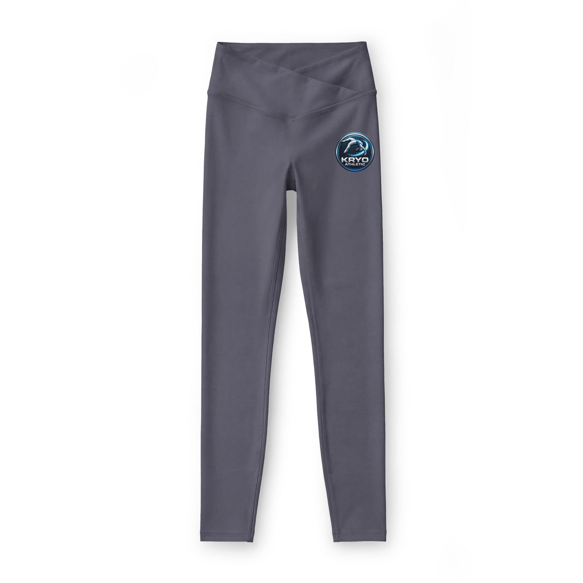 Gymnastics Logo Women’s Luxe Leggings – Kryo High-Waist Performance Yoga Pants