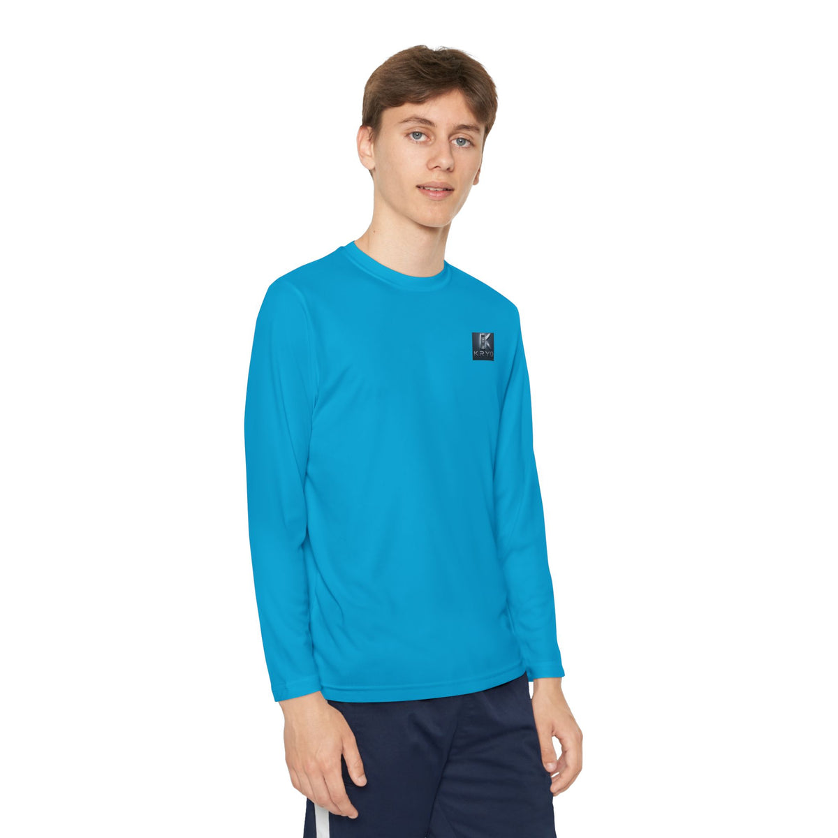 Kryo Youth Volleyball Long Sleeve Tee — 'Play. Athlete' Graphic