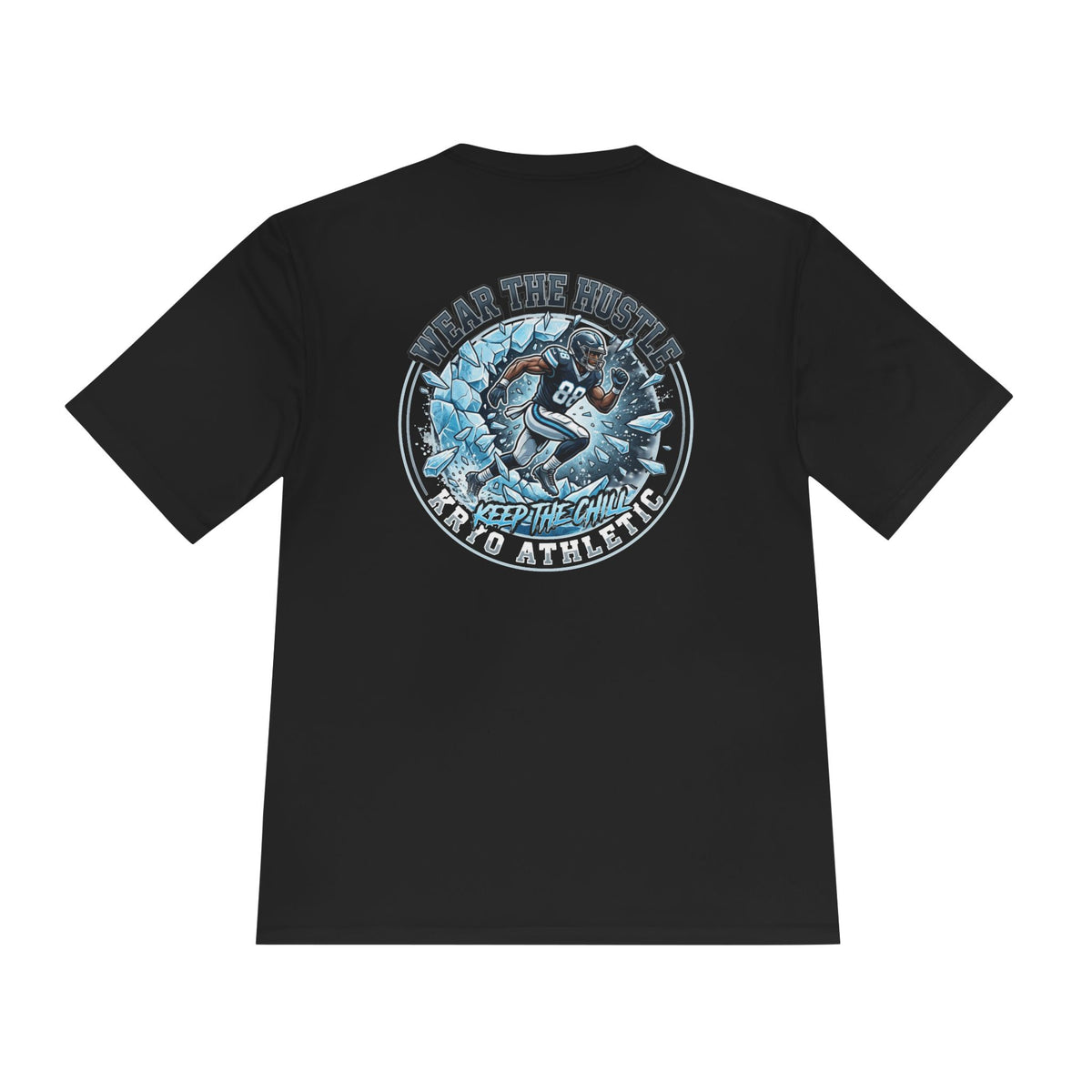 Kryo Football Icebreaker Football Tee — "Break the Ice" Sports Graphic Shirt