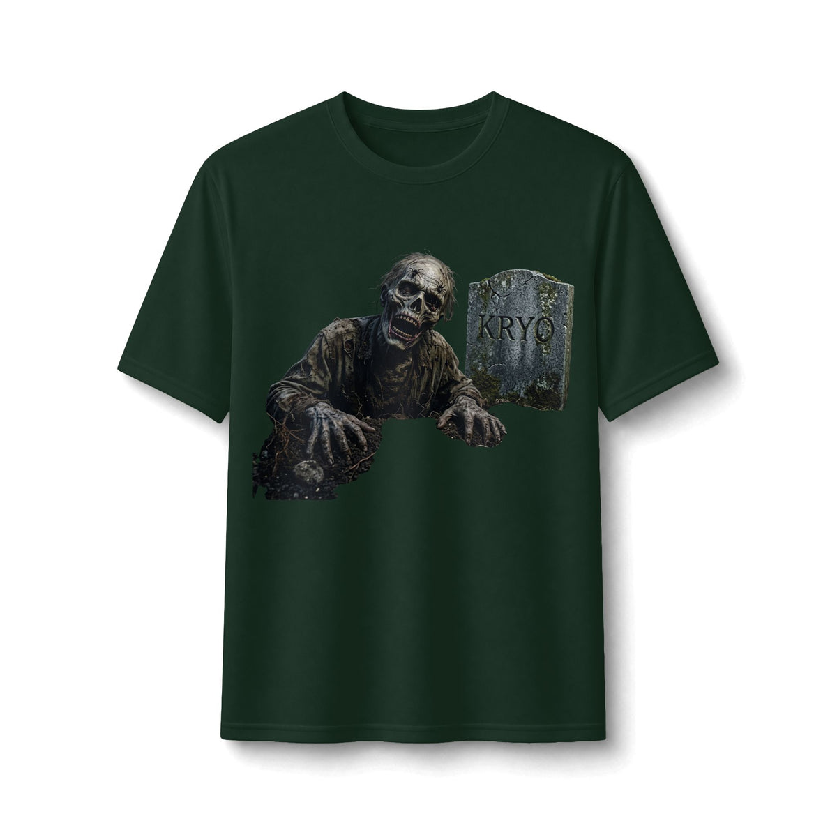 Zombie Tombstone Performance Tee — KRYO Graphic Athletic Shirt