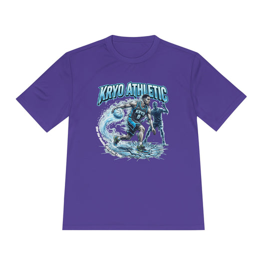 Kryo Athletic Basketball Graphic Tee — Performance Moisture‑Wicking Shirt