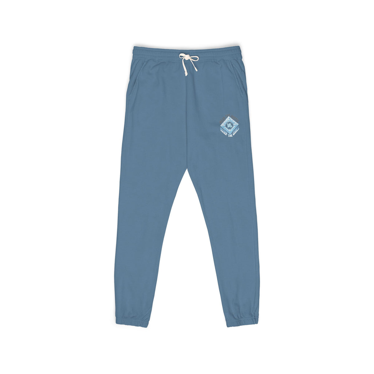 Kryo Baseball Cozy Geo Emblem Sweatpants — Garment-Dyed Fleece Joggers