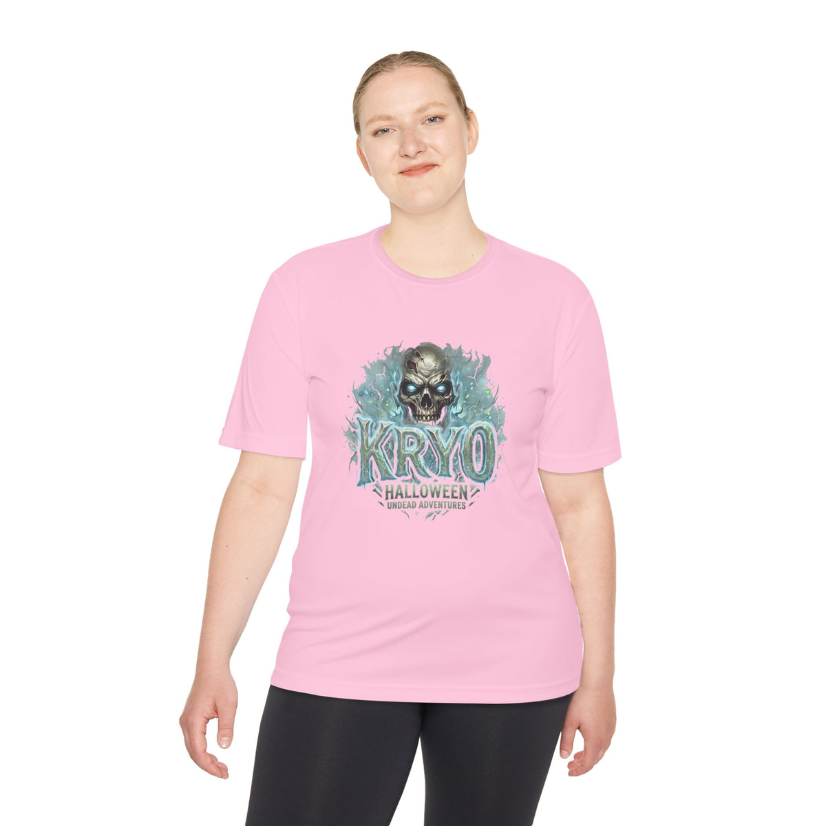 Kryo Halloween Skull Tee — Moisture‑Wicking Horror Graphic Tee