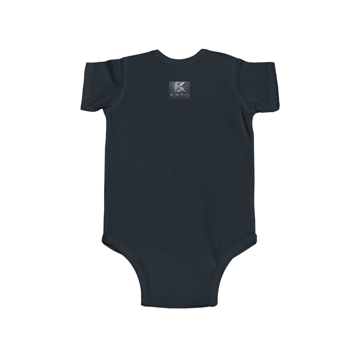 Kryo Volleyball Baby Bodysuit — Arctic Wolf 'Night Howl' Graphic Infant Onesie