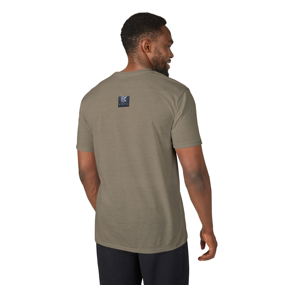 Kryo Workout Gear Motivate Performance T-Shirt — Vintage Block Letter Athletic Tee