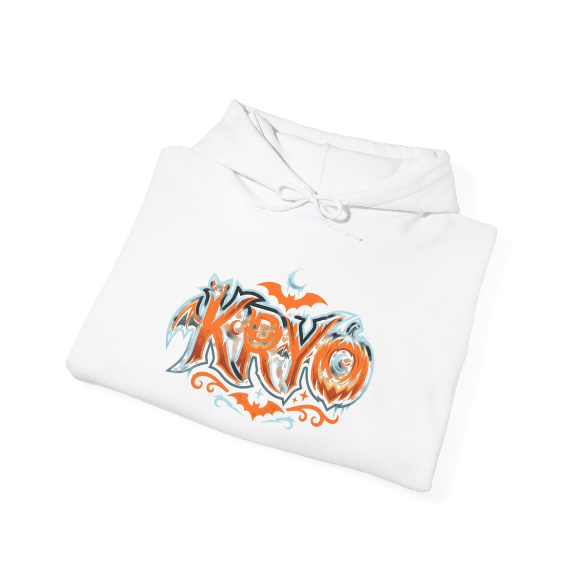 Hoodie — Halloween Haunted House Pumpkin Graphic
