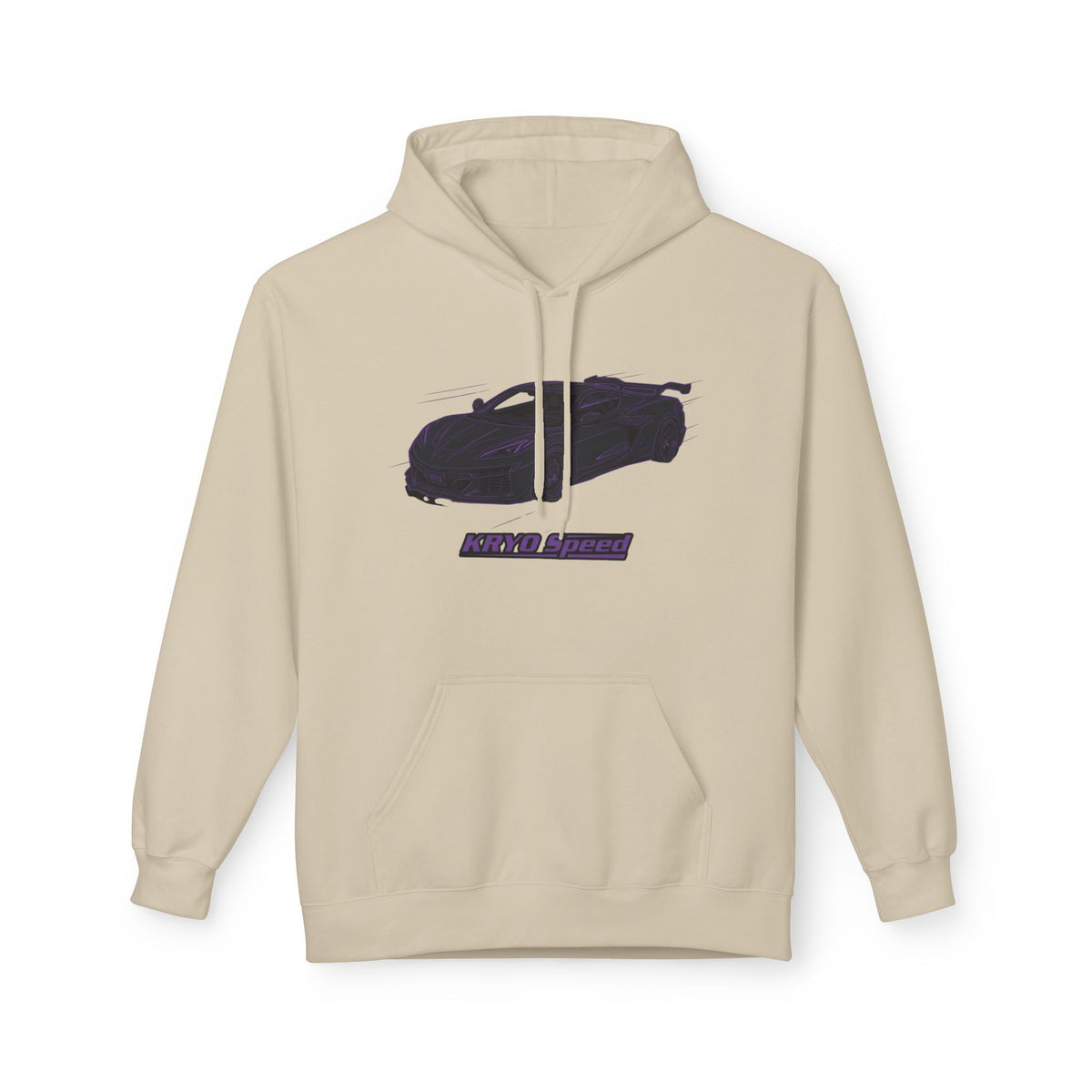 Car Silhouette KRYO Hoodie — 'Never Wrong' Graphic Pullover for Car Lovers