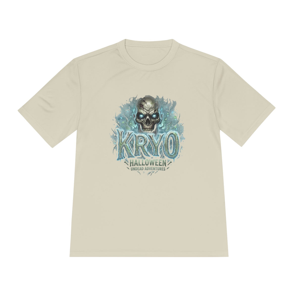 Kryo Halloween Skull Tee — Moisture‑Wicking Horror Graphic Tee