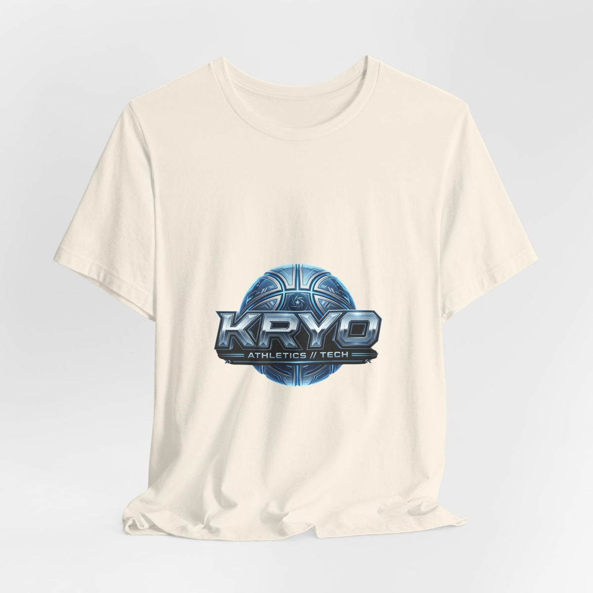KRYO Athletic Tech Logo T‑Shirt — Futuristic Sports Graphic Tee
