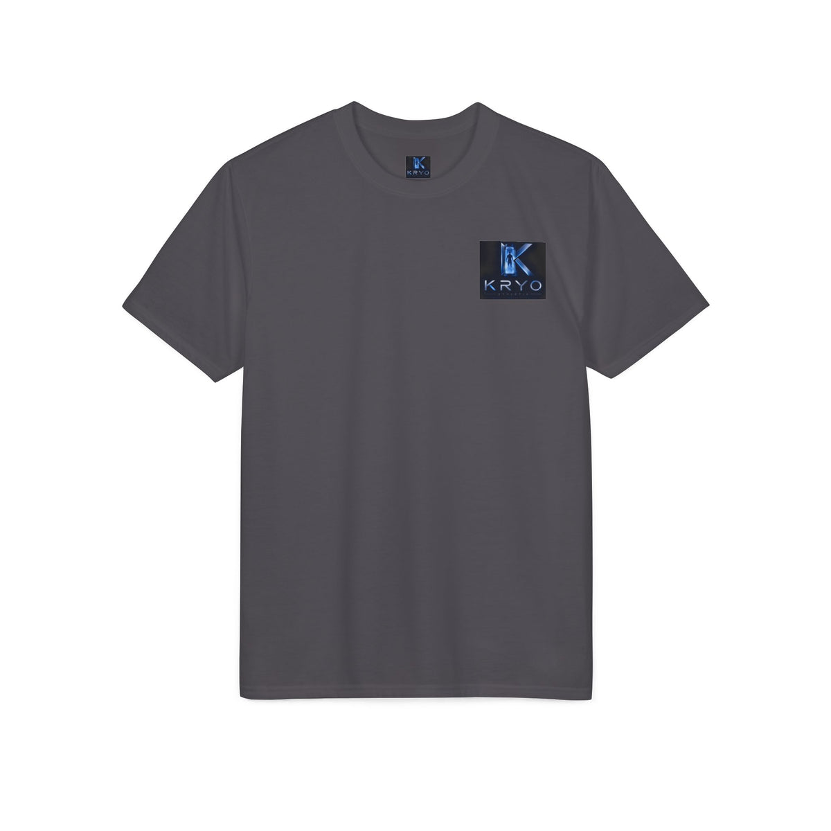KRYO Logo Performance T‑Shirt — Futuristic Cryo Tech Graphic Tee