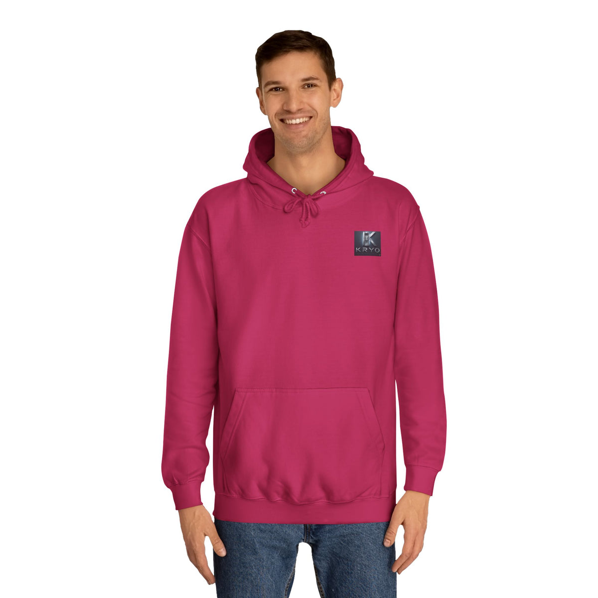 Ice Splash Hoodie — "KRYO" Graphic College Pullover