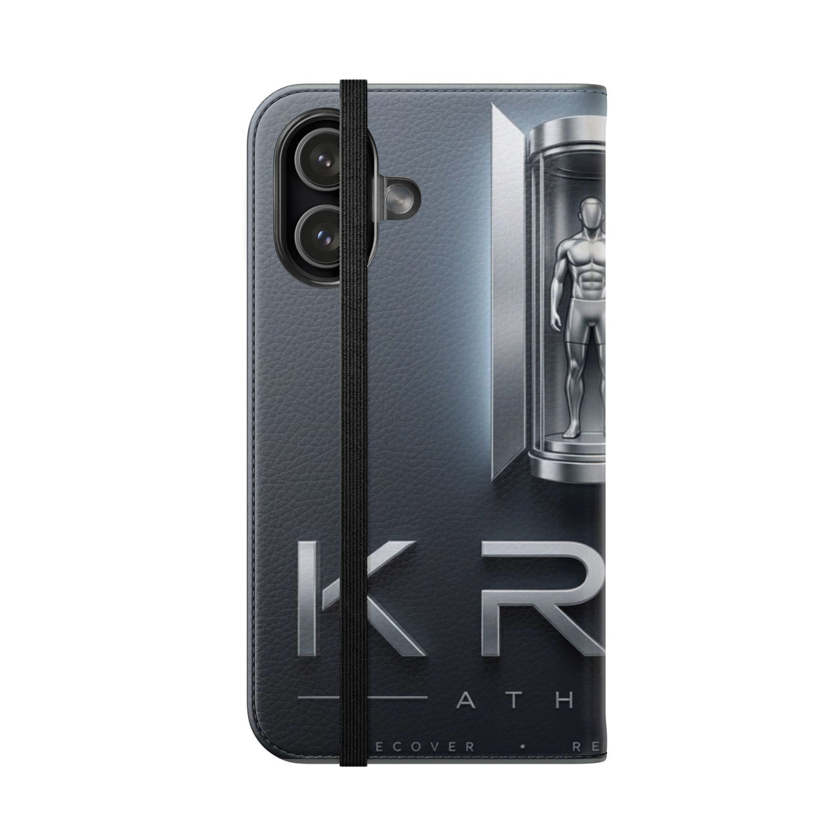 KRYO Athletic Logo Flip Phone Case — Protective Wallet Cover