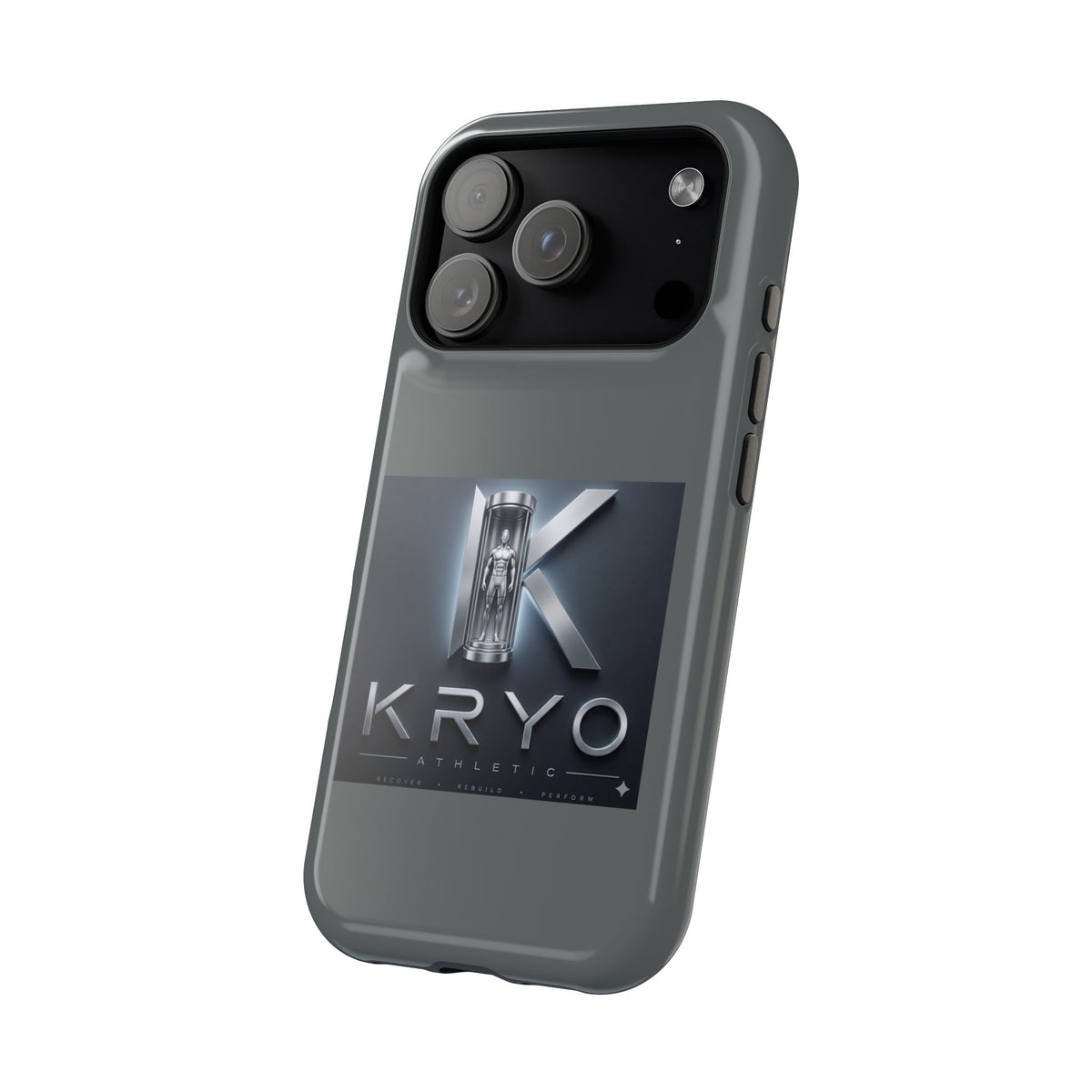 Magnetic Impact-Resistant Phone Case — Kryo Metallic Logo