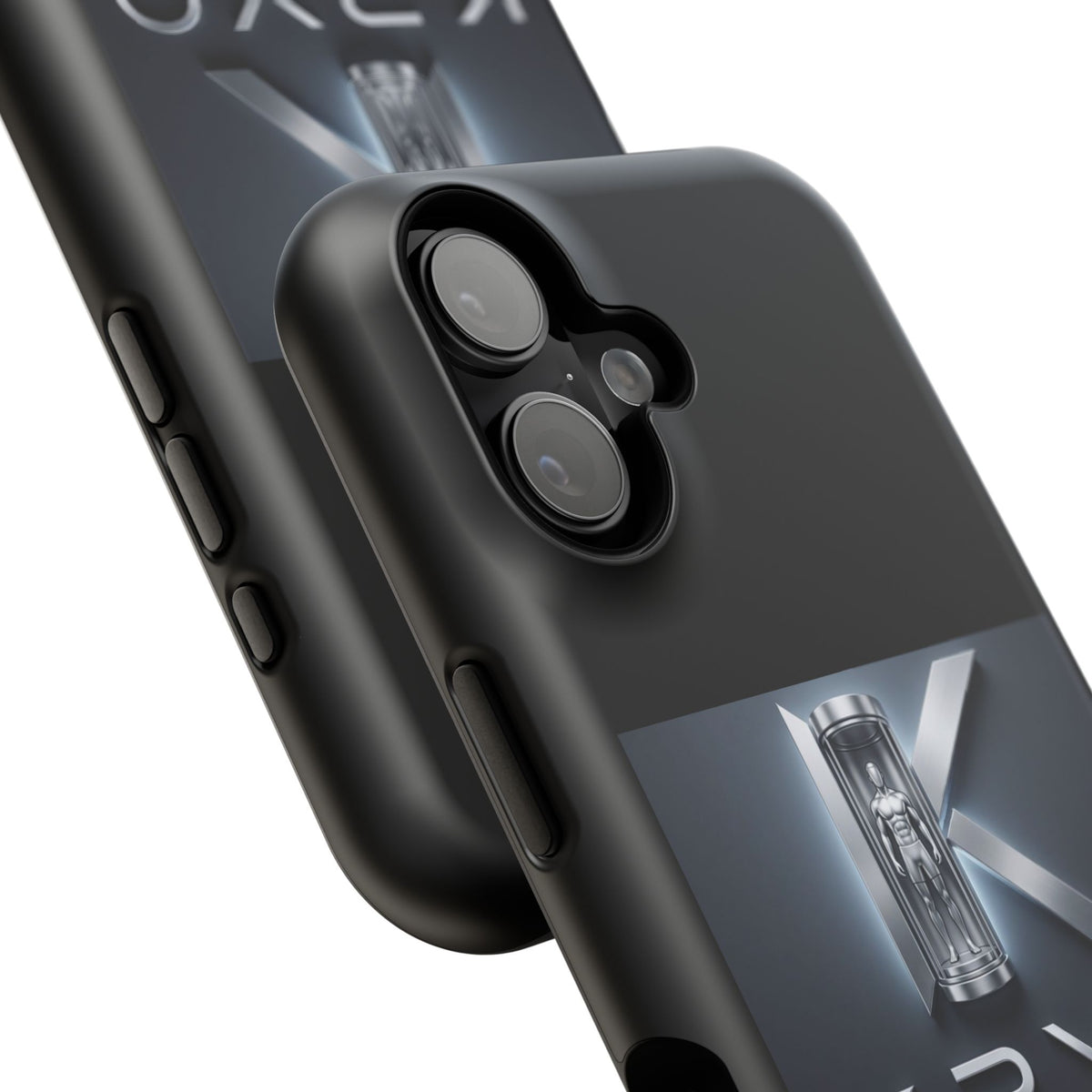KRYO Metallic Logo Impact-Resistant Phone Case