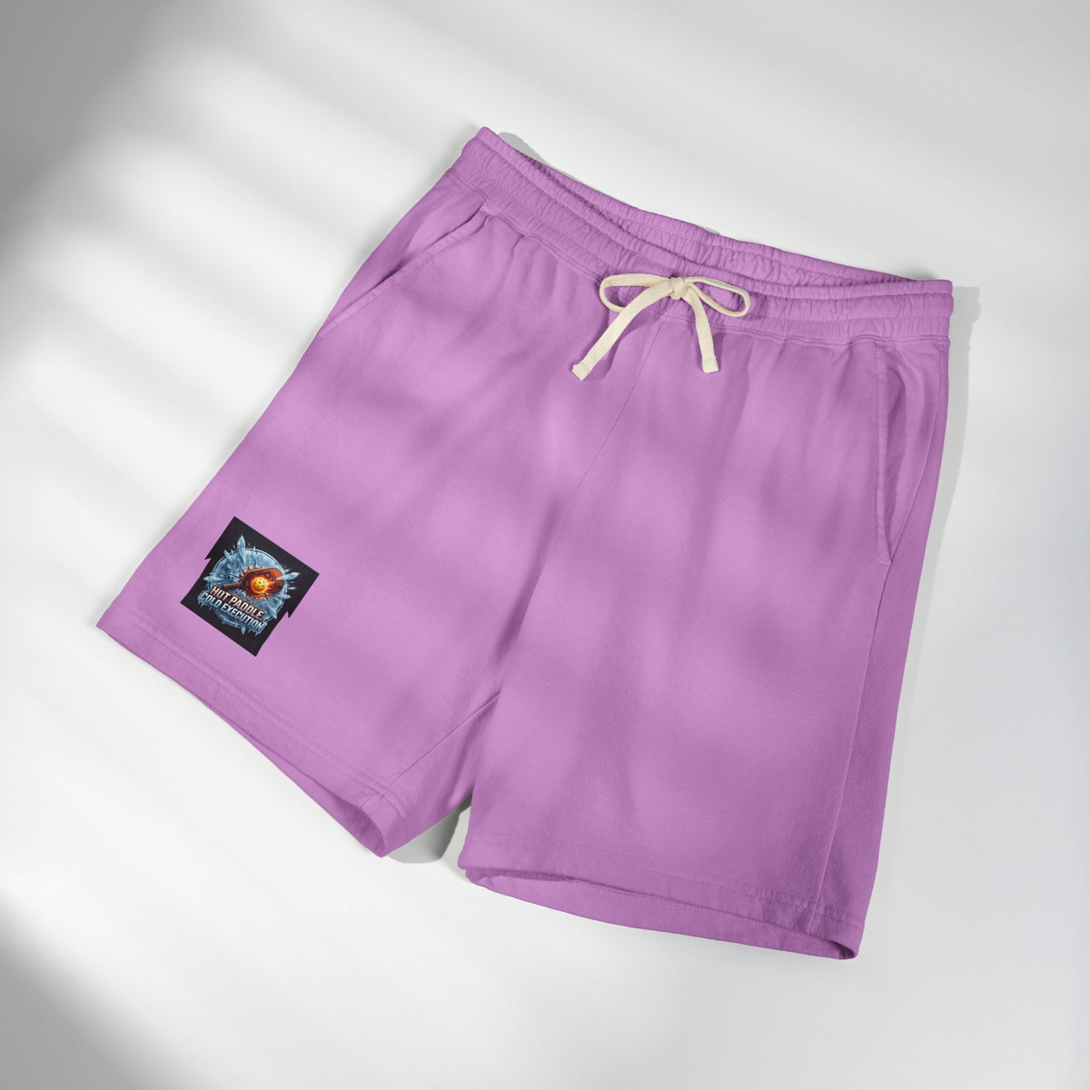 Kryo Paddleball Fleece Sweat Shorts — Vintage Sunrise Patch