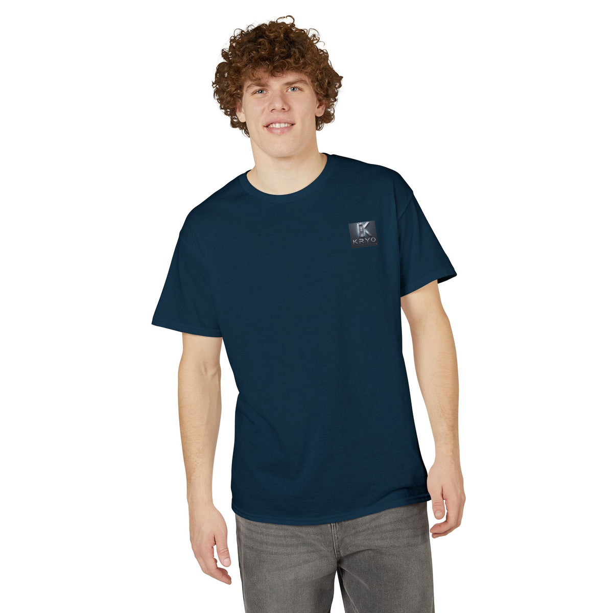 Kryo Minimalist Corner Logo T‑Shirt — Small Chest Emblem
