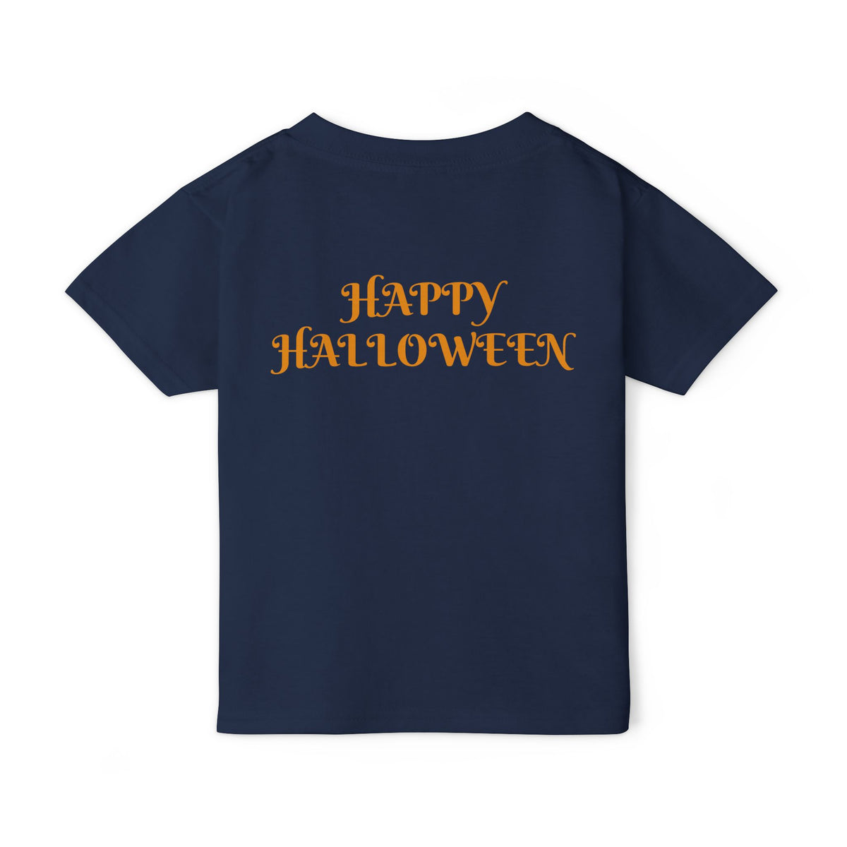 Toddler T‑Shirt — KRYO Cute Cartoon 'Trick or Treat' Halloween Tee (Happy Halloween on Back)