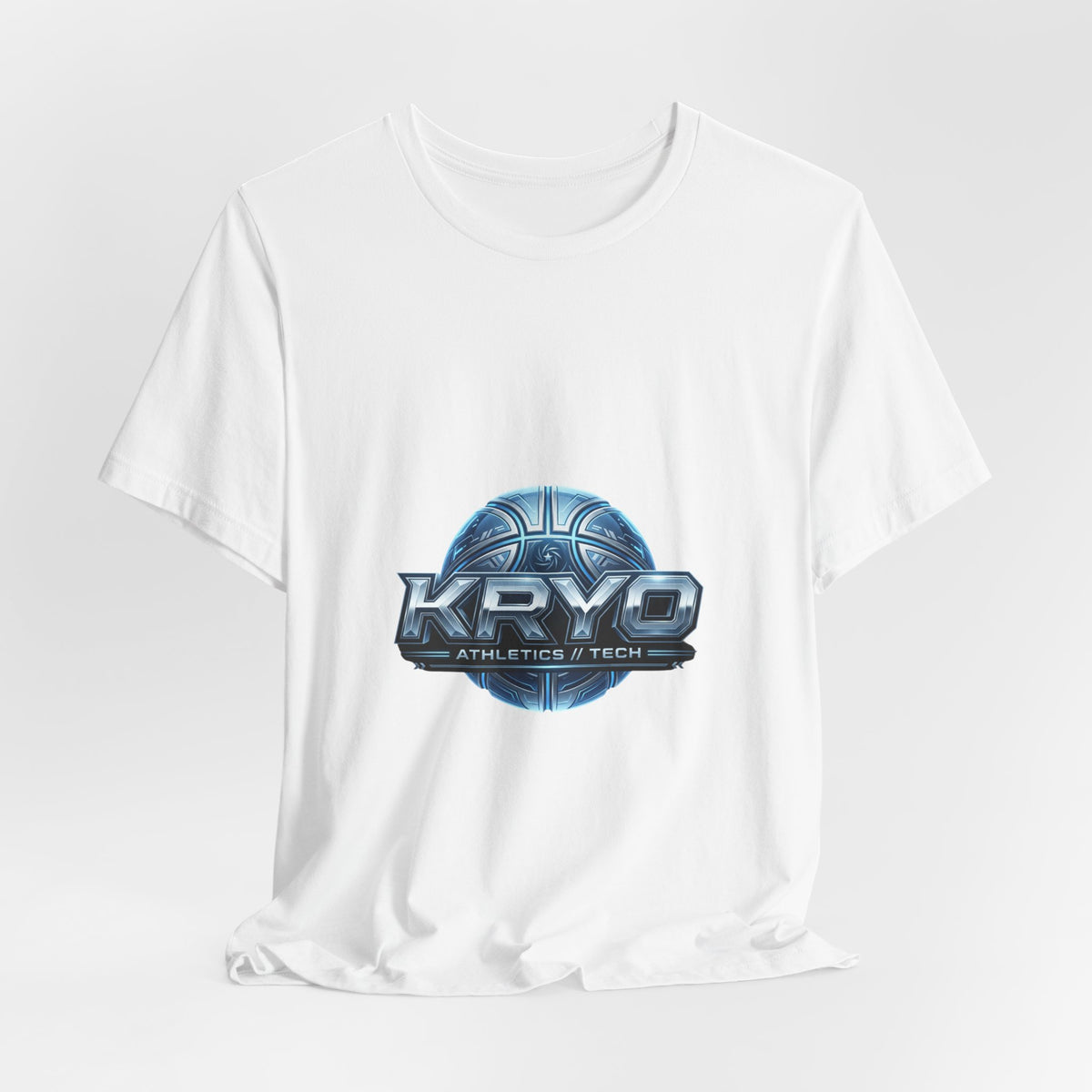 KRYO Athletic Tech Logo T‑Shirt — Futuristic Sports Graphic Tee