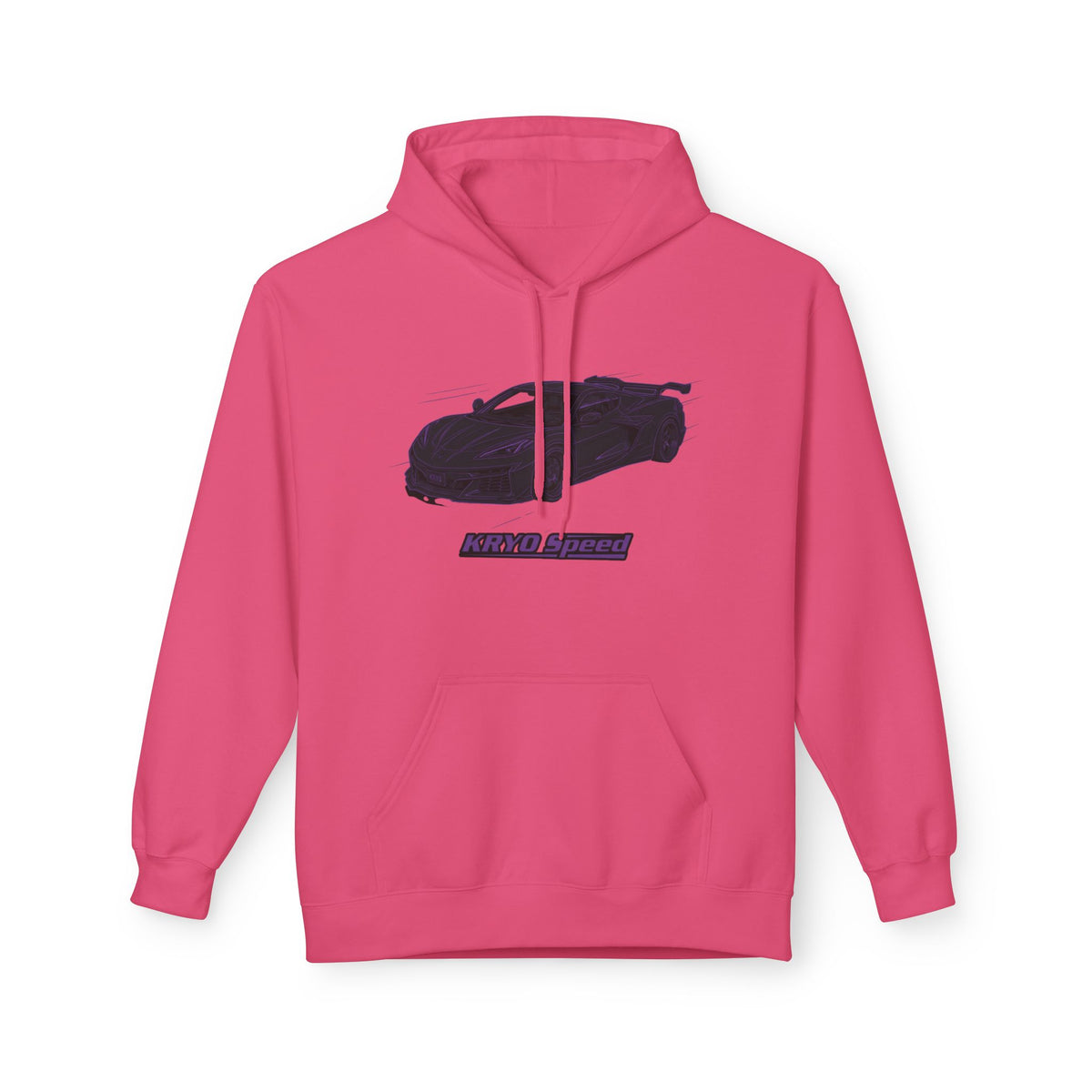 Car Silhouette KRYO Hoodie — 'Never Wrong' Graphic Pullover for Car Lovers