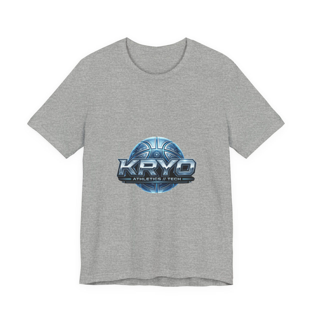 KRYO Athletic Tech Logo T‑Shirt — Futuristic Sports Graphic Tee