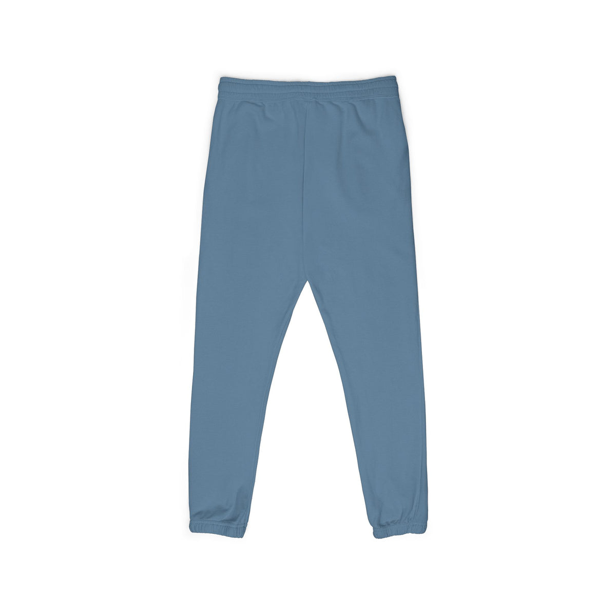 Kryo Graphic Patch Sweatpants — Relaxed Fleece Joggers with Blue Patch Art