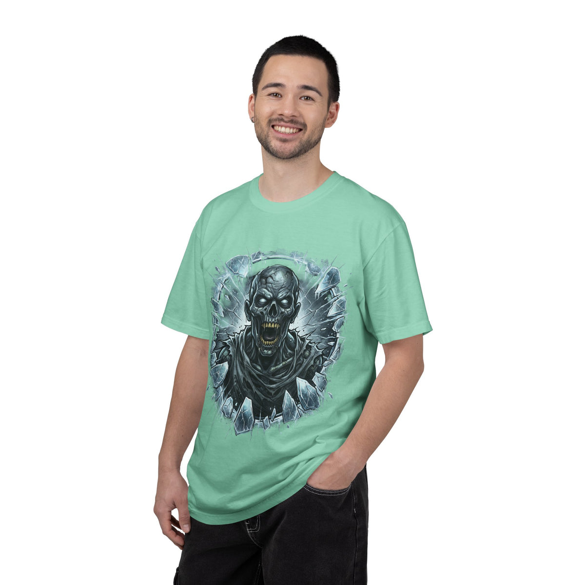 KRYO Skull Graphic T-Shirt — Horror Zombie Illustration Tee