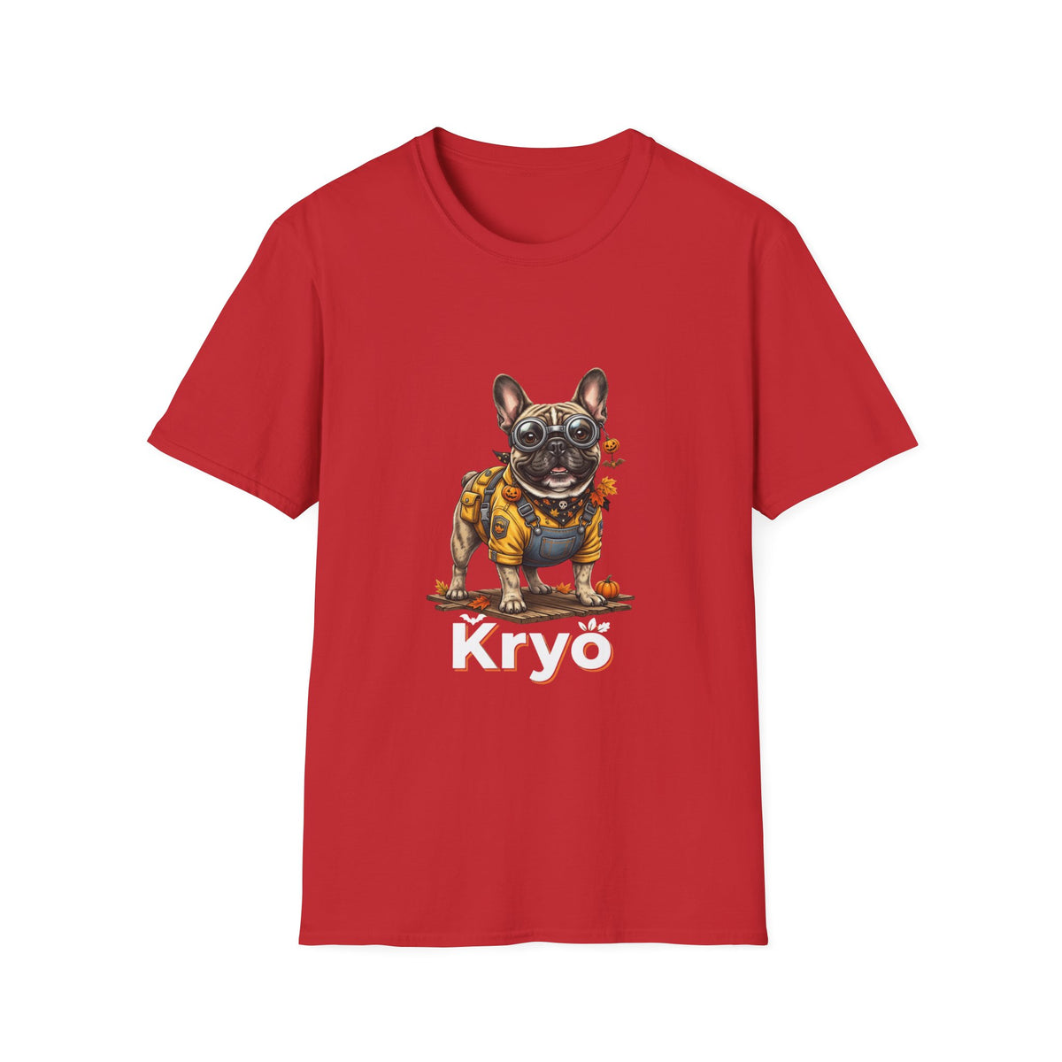French Bulldog Graphic T-Shirt — 'Kryo' Cute Pup in Sweater Design