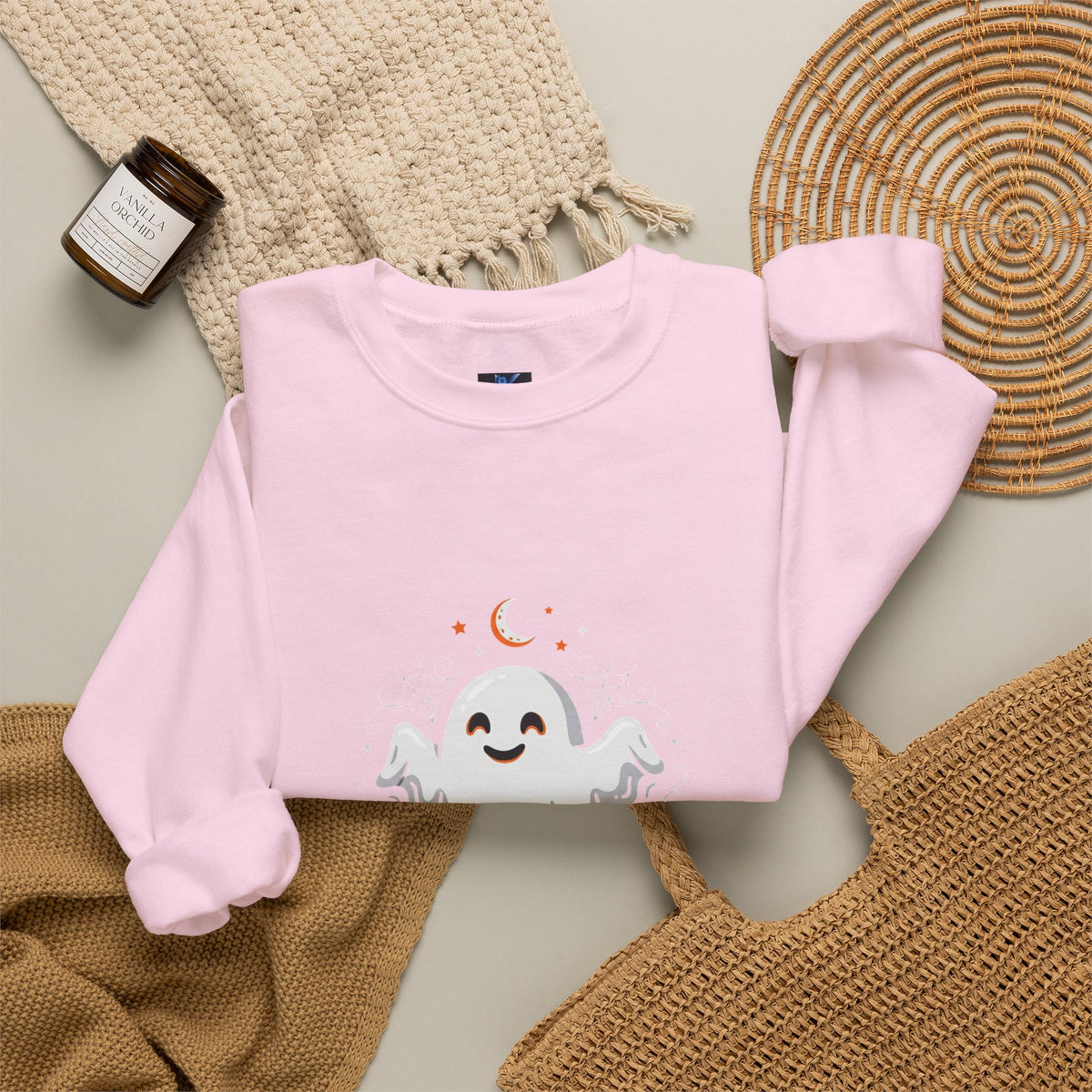 Halloween Ghost 'Boo!' Kryo Crewneck Sweatshirt