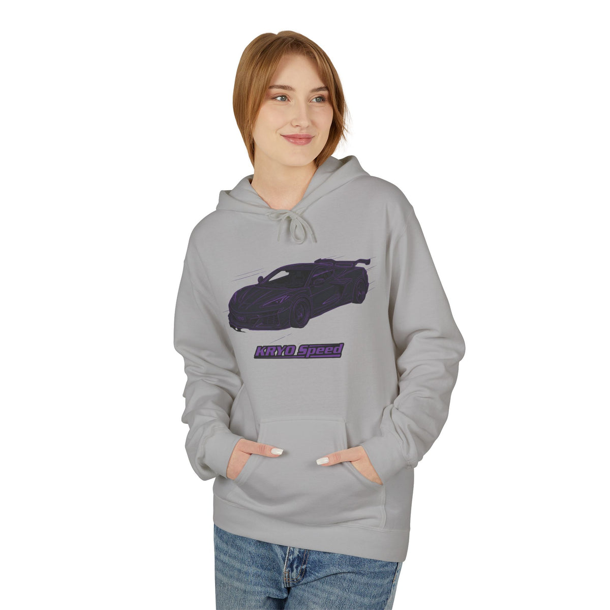 Car Silhouette KRYO Hoodie — 'Never Wrong' Graphic Pullover for Car Lovers