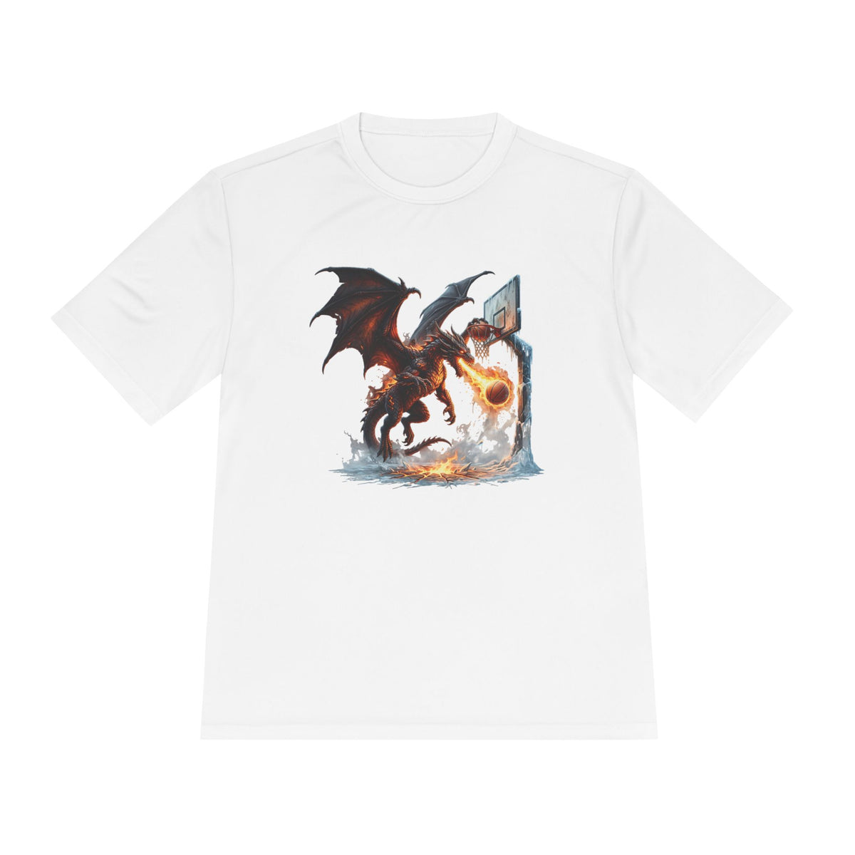 Dragon Basketball Tee — Fantasy Dragon Dunk Sports Shirt