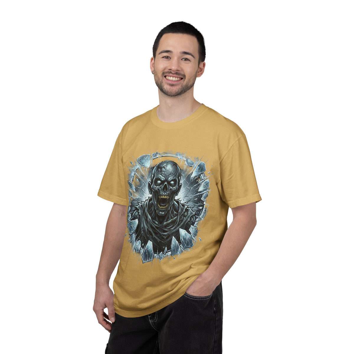 KRYO Skull Graphic T-Shirt — Horror Zombie Illustration Tee