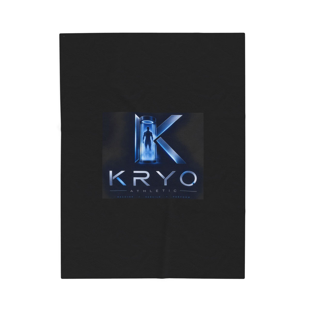 Velveteen Plush Blanket — Kryo Logo Cozy Throw