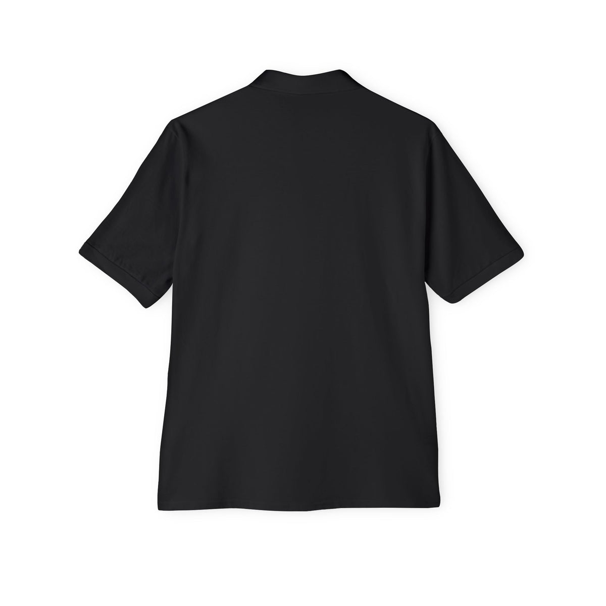 Men's Black Polo Shirt with Small KRYO Logo — Breathable Piqué Work & Golf Shirt