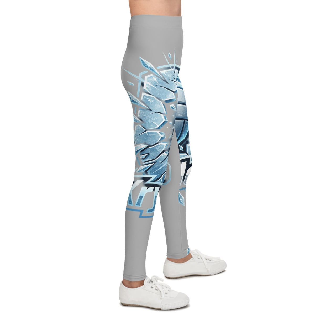 Kryo Youth Volleyball Leggings — Icy Smash Design